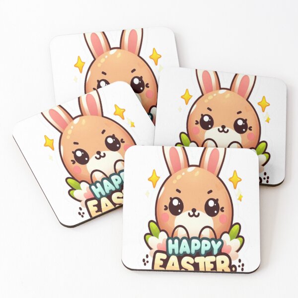 Item preview, "Easter Joy: Adorable Springtime Bunny and Egg Stickers" 20 designed and sold by Sweet Dreams & Fantasia.