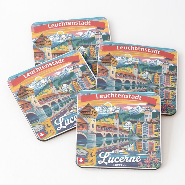 Item preview, Lucern - Luzern - Switzerland - Souvenir - Leuchtenstadt designed and sold by Zibis09.
