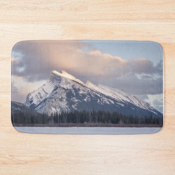 Item preview, Sunset Glow on Mount Rundle – Vermilion Lake’s Winter Splendor designed and sold by Nick Tsiatinis Photography.