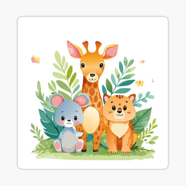 Item preview, Sweet little animals. designed and sold by roksanacrea.