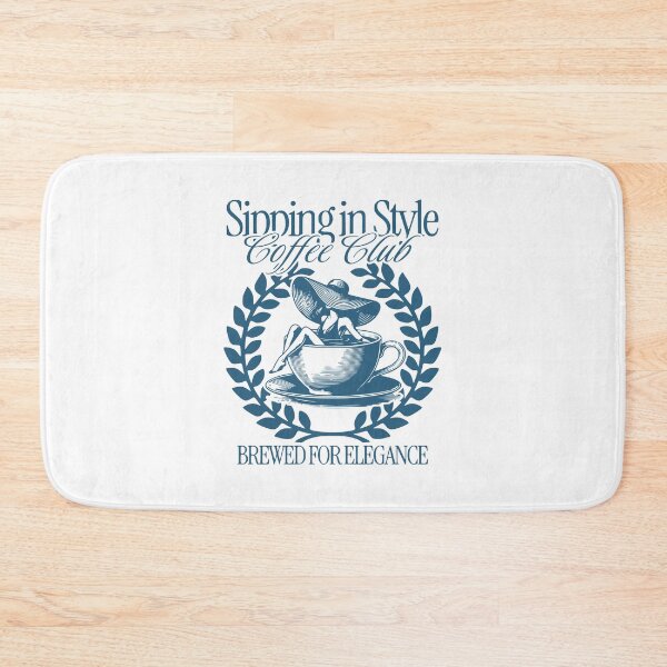 Item preview, VINTAGE SIPPING IN STYLE - SOCIAL CLUB - COFFEE CLUB - BREWED FOR ELEGANCE designed and sold by justyna-s28.