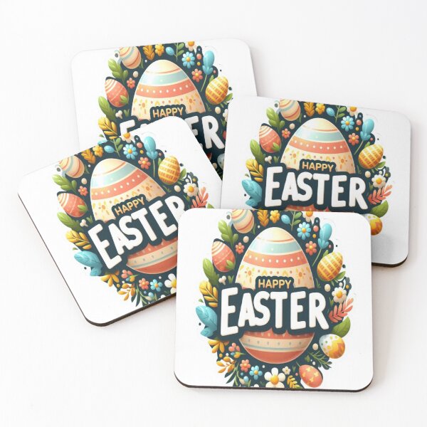 Item preview, "Easter Joy: Adorable Springtime Bunny and Egg Stickers" 23 designed and sold by Sweet Dreams & Fantasia.