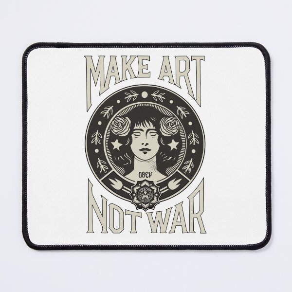 Item preview, Make Art Not War ( New Design Make Art Not War Style ) designed and sold by Maroaly.