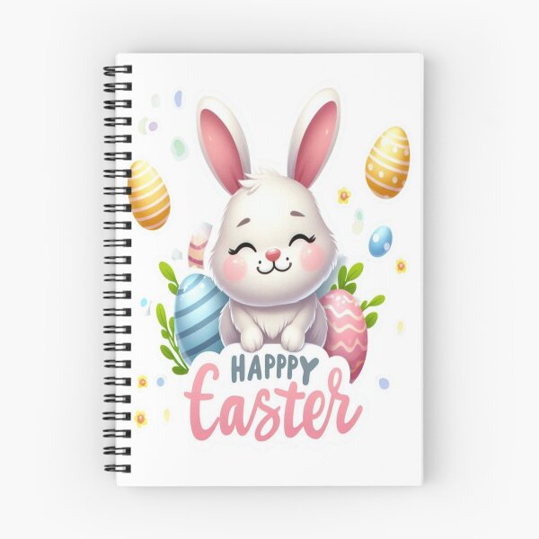 Item preview, "Easter Joy: Adorable Springtime Bunny and Egg Stickers" 24 designed and sold by Sweet Dreams & Fantasia.