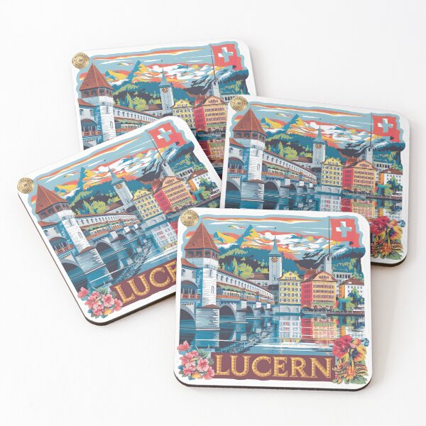 Item preview, Lucern - Luzern - Switzerland - Souvenir - Leuchtenstadt designed and sold by Zibis09.