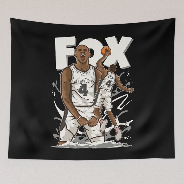 Item preview, De’Aaron Fox San Antonio Cartoon designed and sold by RatTrapTees.