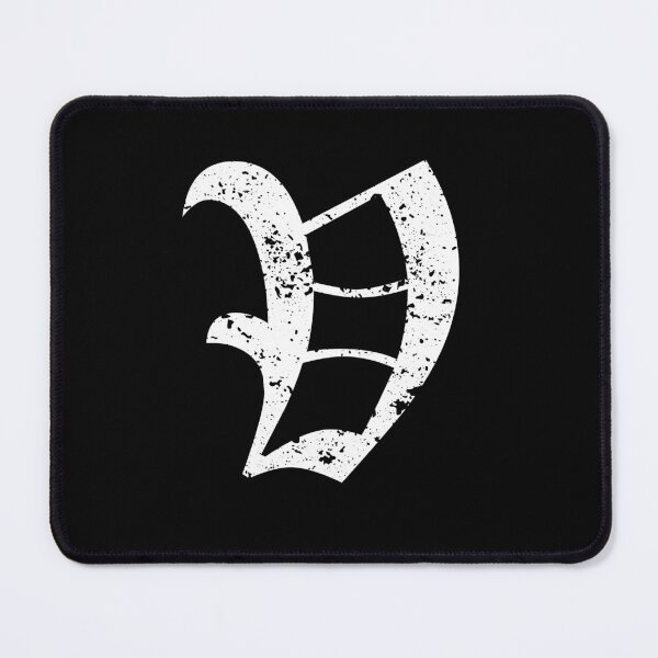 Item preview, Capital Letter V - Eroded / Distressed Gothic Blackletter Script / Old English Font (White) designed and sold by STUDIO-72.
