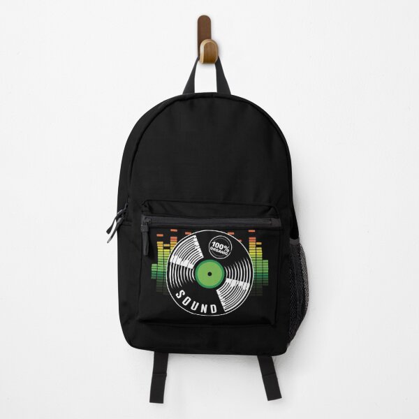 Item preview, 100% Organic Sound – Funny Vinyl & Equalizer Music Lover Design designed and sold by Dmetalx Art Apparel.