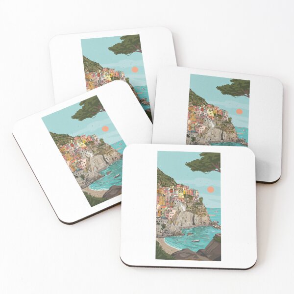 Item preview, Cinque Terre Area in Italy designed and sold by TeeARTHY.
