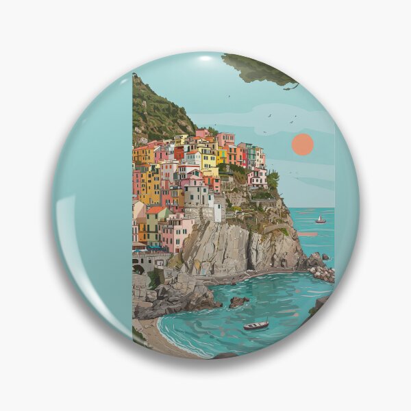 Item preview, Cinque Terre Area in Italy designed and sold by TeeARTHY.
