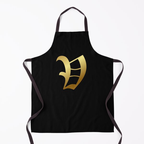 Item preview, Capital Letter V - Foil Gold Effect Gothic Blackletter Script / Old English Font designed and sold by STUDIO-72.