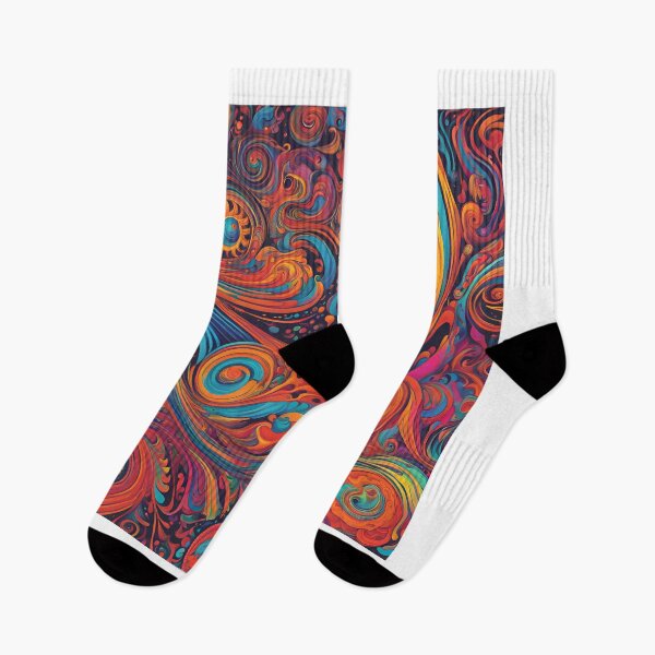 Item preview, Neon Swirls – A Vortex of Psychedelic Energy designed and sold by Eman Abou Ghazy.