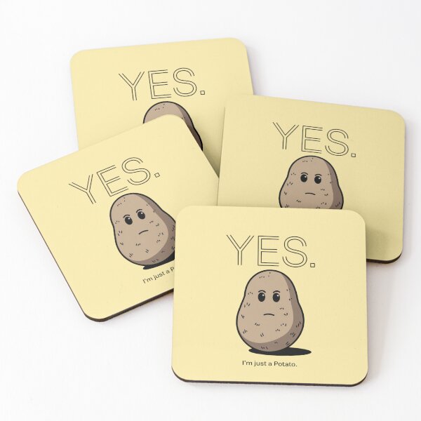 Item preview, Yes, I'm just a potato designed and sold by 123ks.