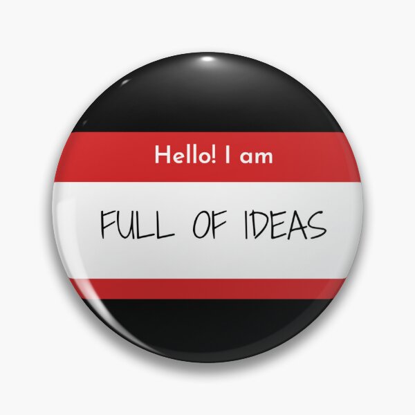 Item preview, Always Learning Name Tag designed and sold by Soujji-Designs.