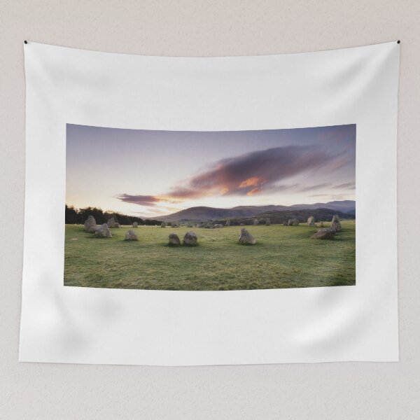 Item preview, Sunrise at Castlerigg – Dawn over the Ancient Stones designed and sold by Nick Tsiatinis Photography.
