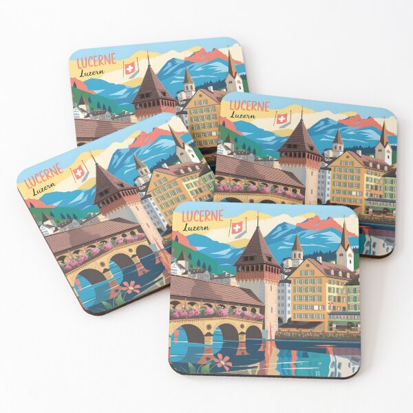 Item preview, Lucern - Luzern - Switzerland - Souvenir - Leuchtenstadt designed and sold by Zibis09.