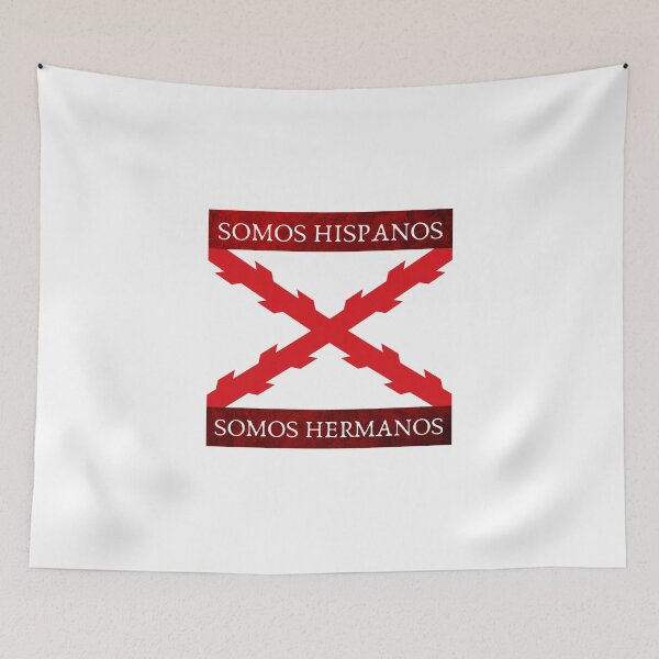 Item preview, We are Hispanics, We are Brothers. Cross of Burgundy designed and sold by altohero.