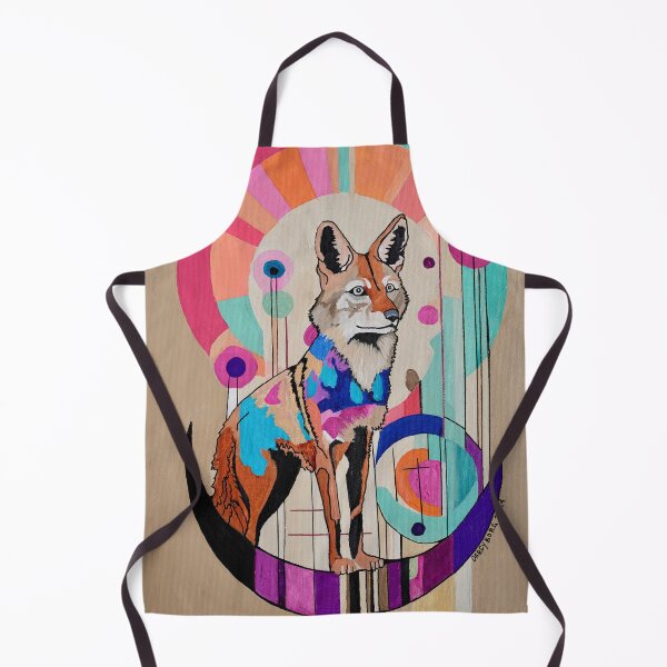 Item preview, Sacred Desert Coyote Painting designed and sold by Darcydoesart.