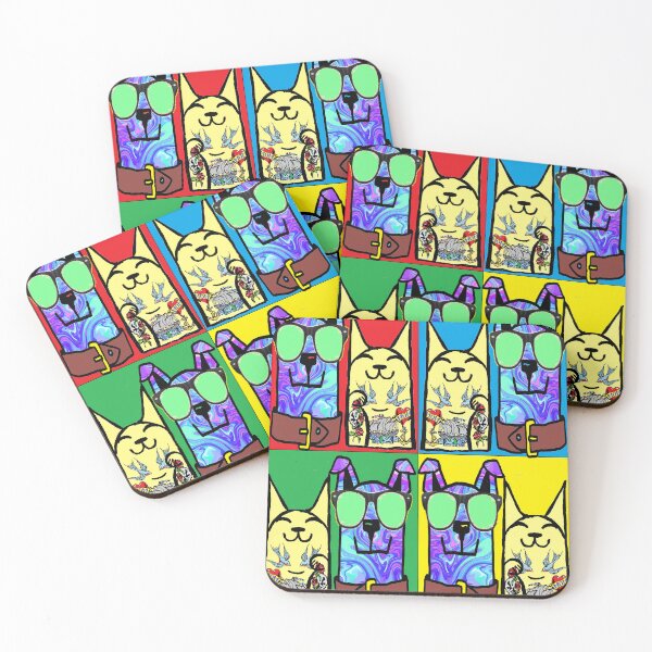 Item preview, Dog cat dog cat dog cat  designed and sold by LowEndGraphics.