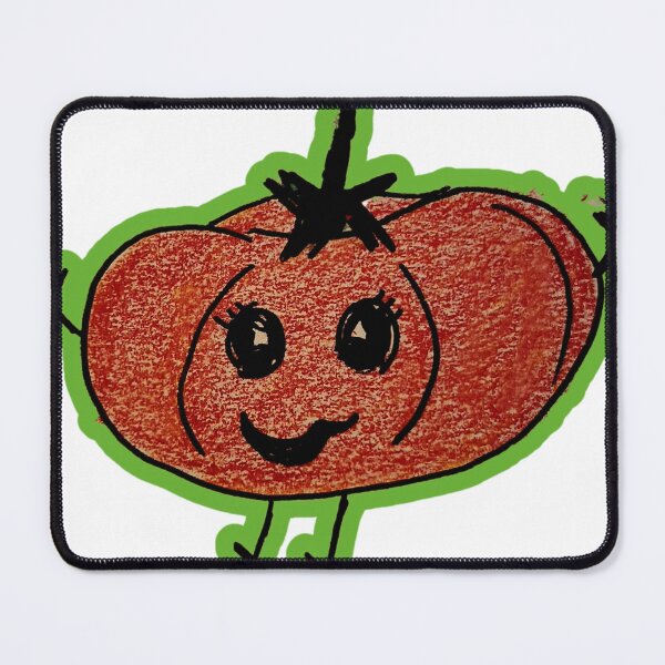 Item preview, Cartoon tomato drawing designed and sold by Raineylanes.