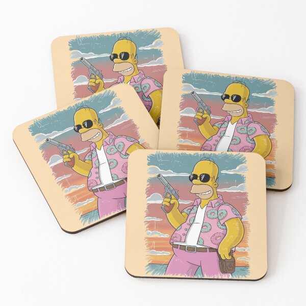 Artikelvorschau, Homer Simpson als cooler Gangster entworfen und verkauft von 123ks.