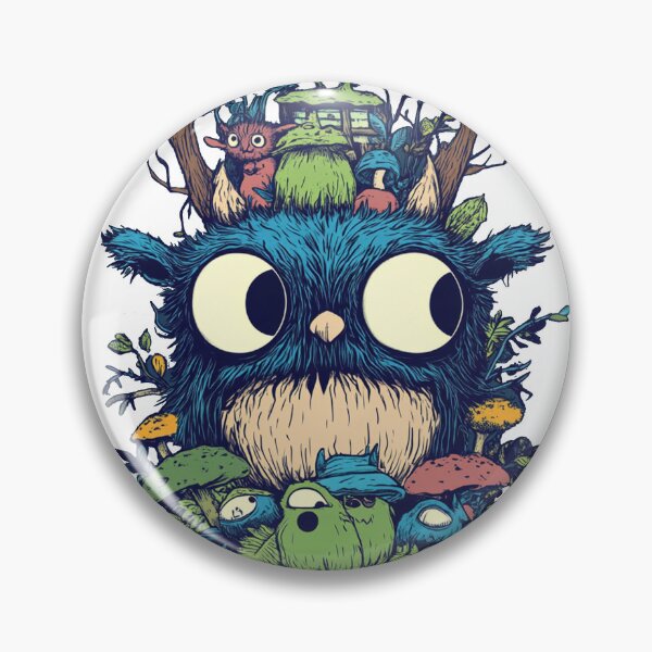 Item preview, Cute Forest Monster designed and sold by ashleeeyjayne.