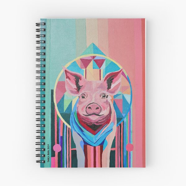 Item preview, Pigment Prism Pig Painting  designed and sold by Darcydoesart.