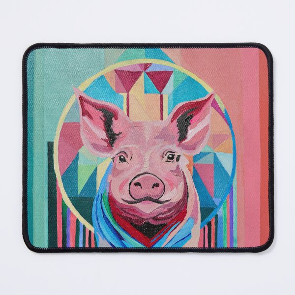 Item preview, Pigment Prism Pig Painting designed and sold by Darcydoesart.
