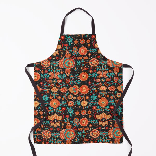Item preview, Colorful floral pattern inspired by traditional craftsmanship designed and sold by Piotrek0001.