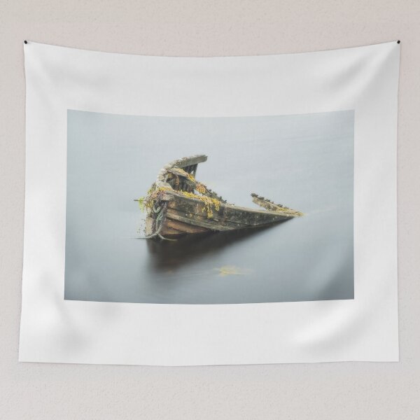Item preview, Lost in Time – Derelict Boat at Carbost, Isle of Skye designed and sold by Nick Tsiatinis Photography.