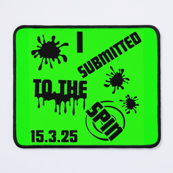 Item preview, I Submitted to the Spin 15.3.25 Neon Green designed and sold by Hyperia236.