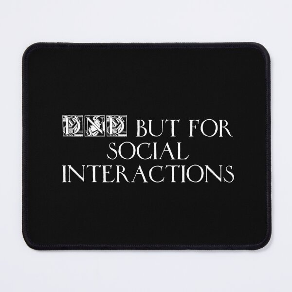 Item preview, DND but for social interactions designed and sold by Ninjacatoff.
