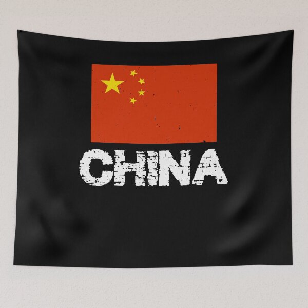 Item preview, China National Pride Chinese Flag Design designed and sold by AllStarMerch.
