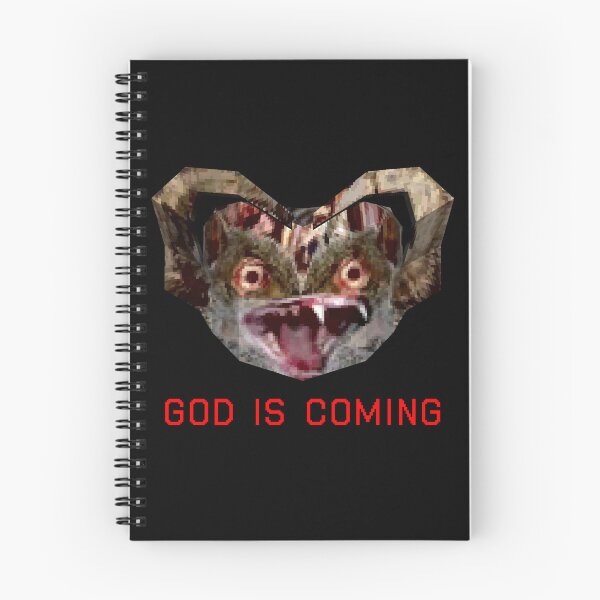 Item preview, Squirrel Stapler - GOD IS COMING Text Version designed and sold by agentcake.
