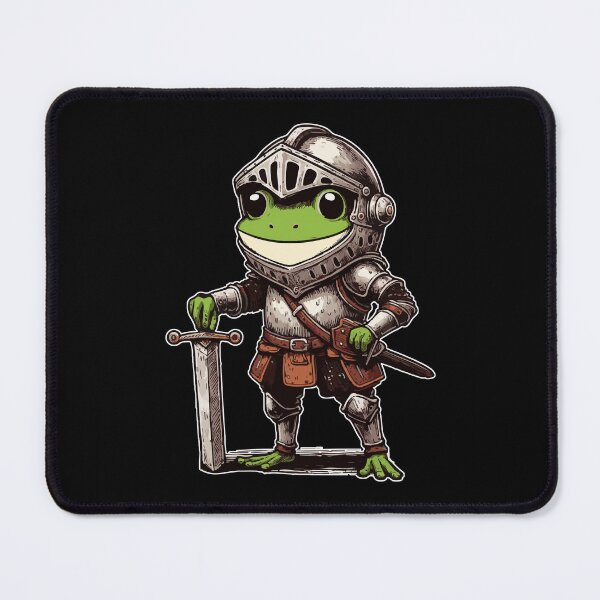 Item preview, Frog Knight Medieval Retro designed and sold by TomFrontierArt.