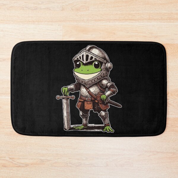 Item preview, Frog Knight Medieval Retro designed and sold by TomFrontierArt.