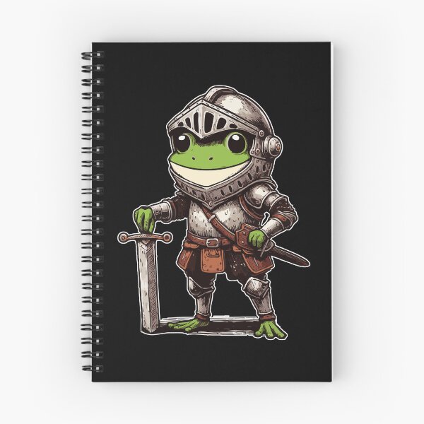 Item preview, Frog Knight Medieval Retro designed and sold by TomFrontierArt.