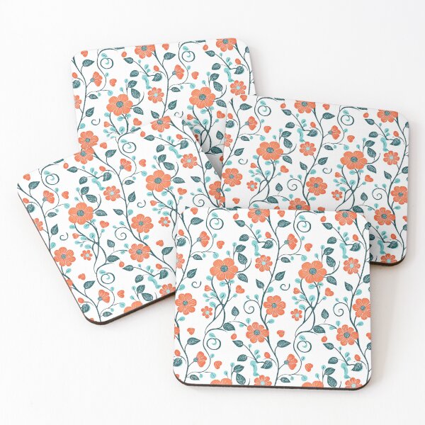 Item preview, Vibrant folk flower design with intricate details designed and sold by Piotrek0001.