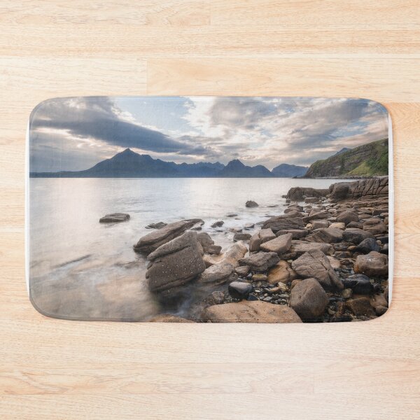 Item preview, Evening Calm at Elgol – The Cuillin’s Majestic Silhouette designed and sold by Nick Tsiatinis Photography.