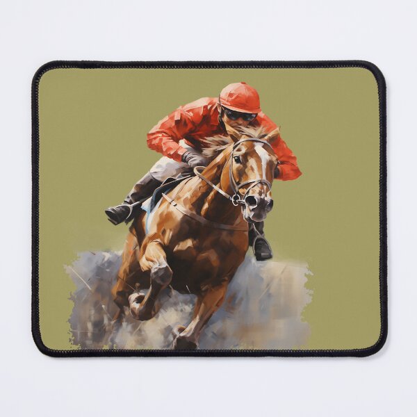 Item preview, Race Horse and Rider in Red designed and sold by No1Equestrian.
