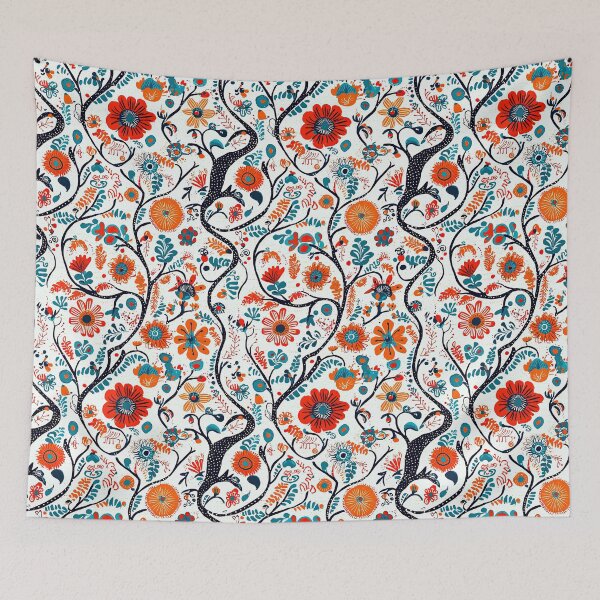 Item preview, Abstract flower pattern with rich details designed and sold by Piotrek0001.