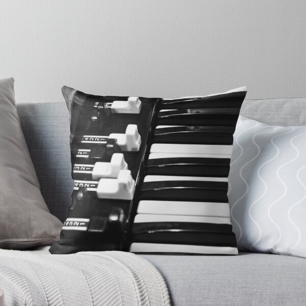 Hammond B3 Organ Throw Pillow