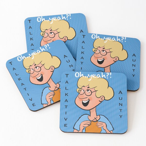 Item preview, The Talkative Aunty designed and sold by Varshaa.