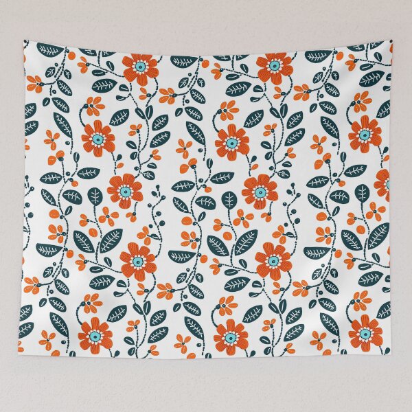 Item preview, Detailed botanical motif with ethnic charm designed and sold by Piotrek0001.