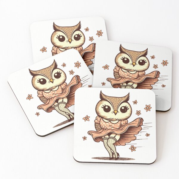 Item preview, Illustrated Owl in stockings, Iconic Pose designed and sold by Marshcherokee.