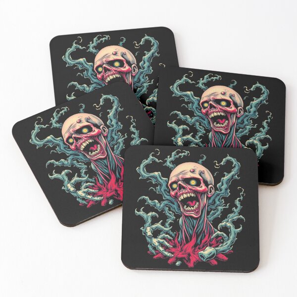 Item preview, Undead horror Tattoo Zombie Graphic design illustration designed and sold by Vintage Designs +.
