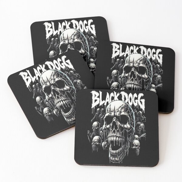 Item preview, Skull Zombie Horror Logo Heavy Metal, Death & Black Metal Goth Alternative Classic T-Shirt designed and sold by blackdoggdesign.
