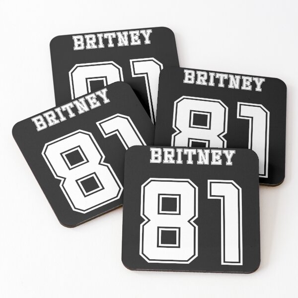 Item preview, Britney Spears, 81 Jersey (White) designed and sold by fanartmerch.