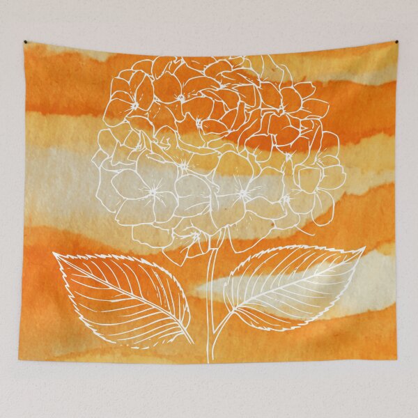 Item preview, Hydrangeas Flower 2/6 - Botanical [ 2021 - Collection ] designed and sold by elmsstudios.