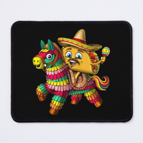 Item preview, Mexican Taco Riding Pinata designed and sold by underheaven.